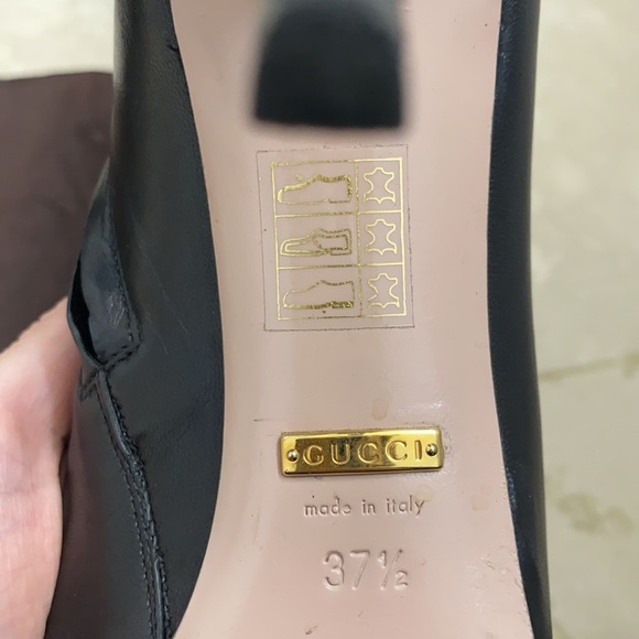 Gucci Heel Boots Black - Picture 9 of 10